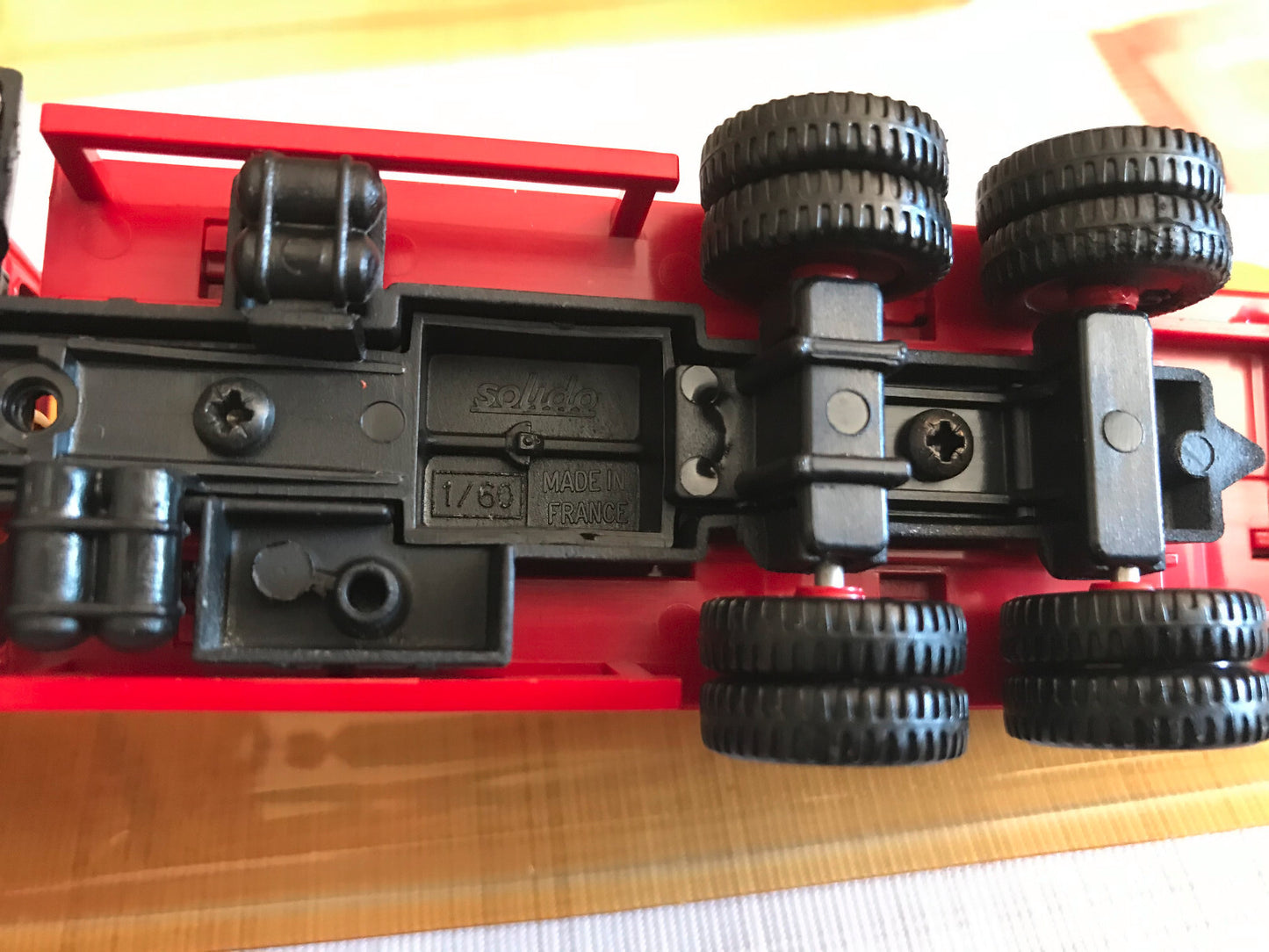 Voiture Miniature Pompiers Camion Mercedes Meurthe Moselle Solido au 1/60