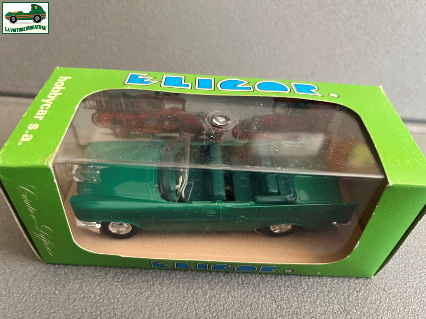 Voiture Miniature Chrysler NewYorker Cabriolet 1958 Eligor au 1/43