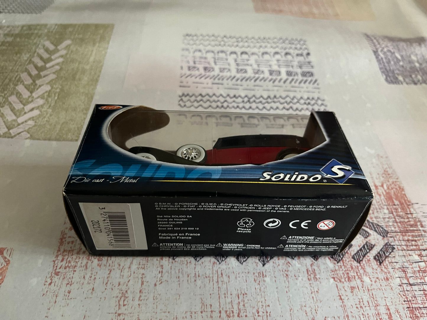 Voiture Miniature 4156 Duesenberg J Solido 1/43