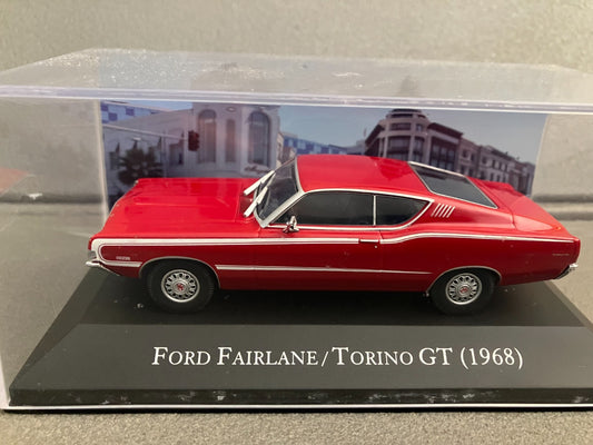 Voiture Miniature American Cars Ford Fairlane Torino GT 1968 Altaya 1/43
