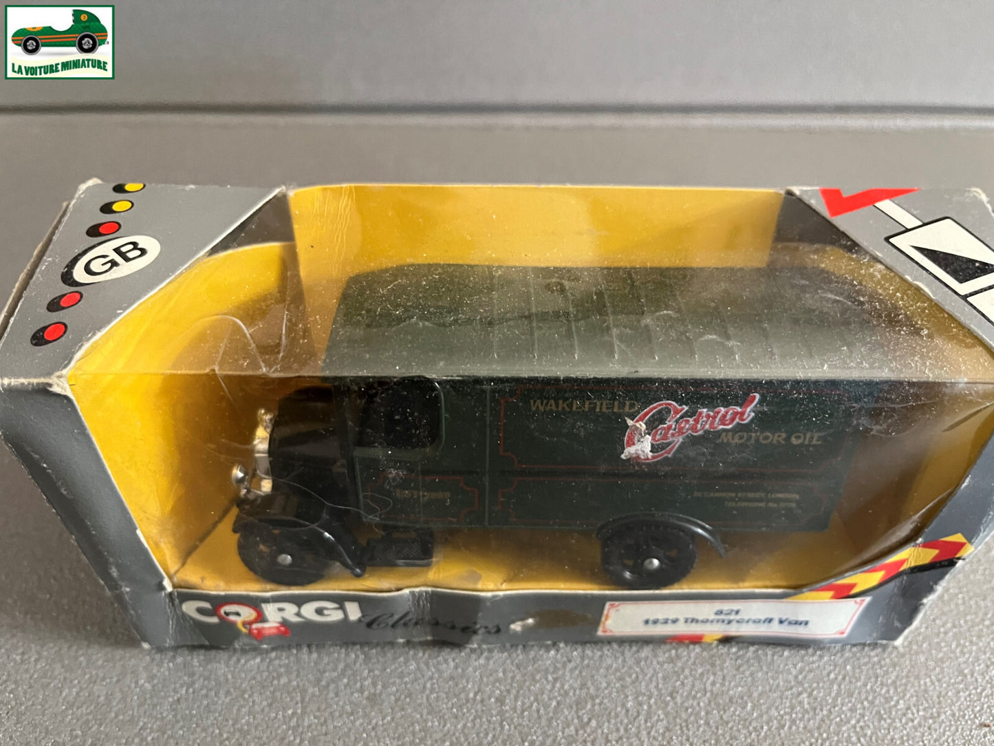 Voiture Miniature Corgi Toys Thornycroft Castrol 1/43 1/50