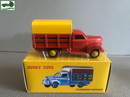 Voiture miniature Camion Studebaker Tapissiere 25L Dinky Toys Atlas