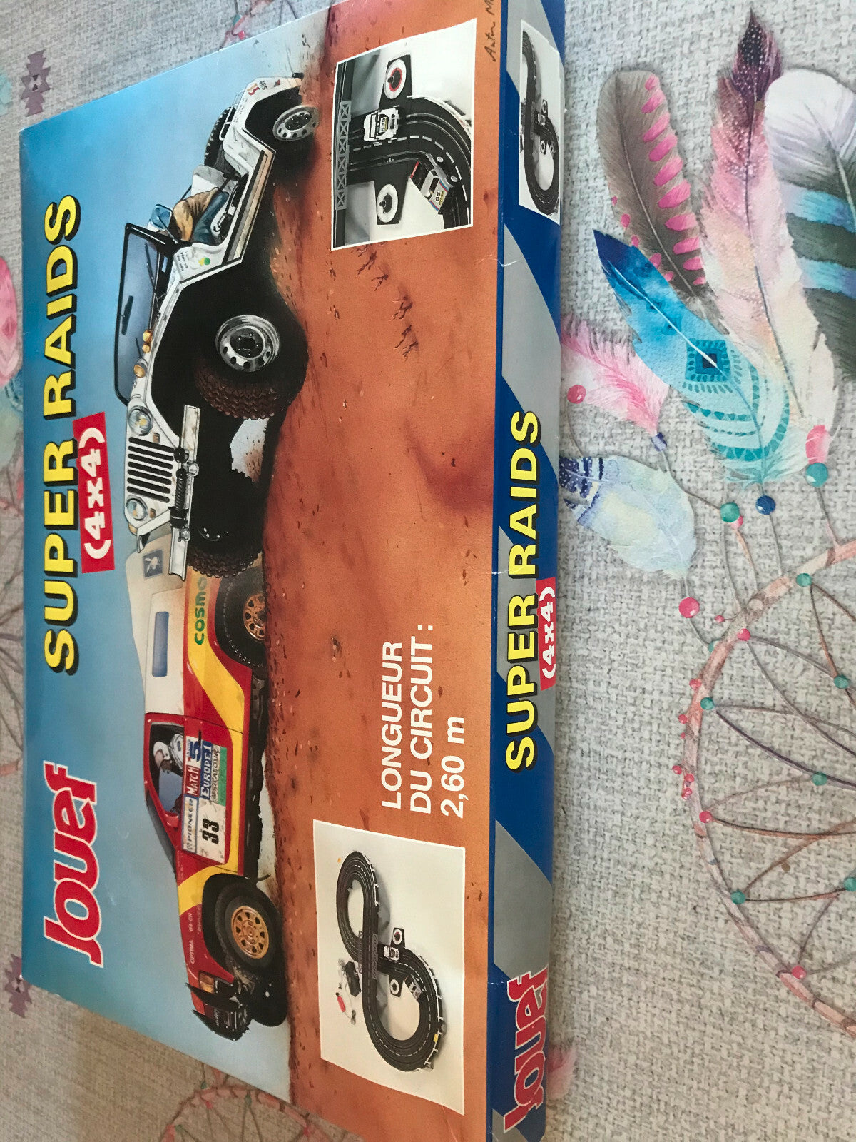 Circuit Ancien Voiture Jouef Super Raids 4x4 Jeep Ref 7508 Speedking 5 6 Volts
