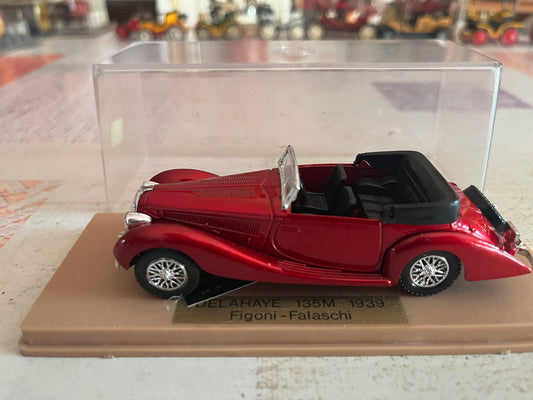 Voiture Miniature Delahaye 135M 1939 Figoni Falaschi Solido au 1/43