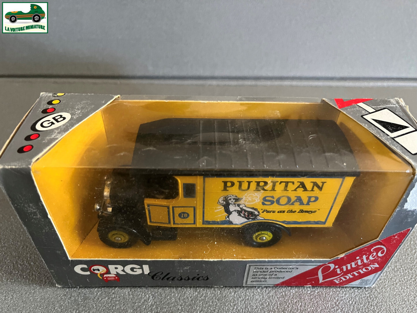 Voiture Miniature Corgi Toys Thornycroft Puritan Soap 1/43 1/50
