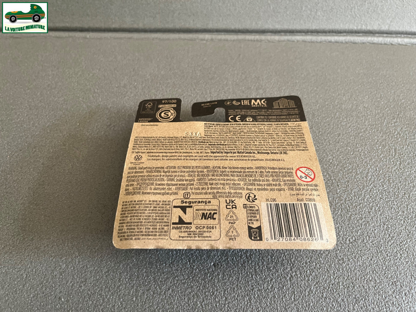Voiture miniature 1976 Volkswagen Golf GTI MK1 Matchbox 70 Years 1/64