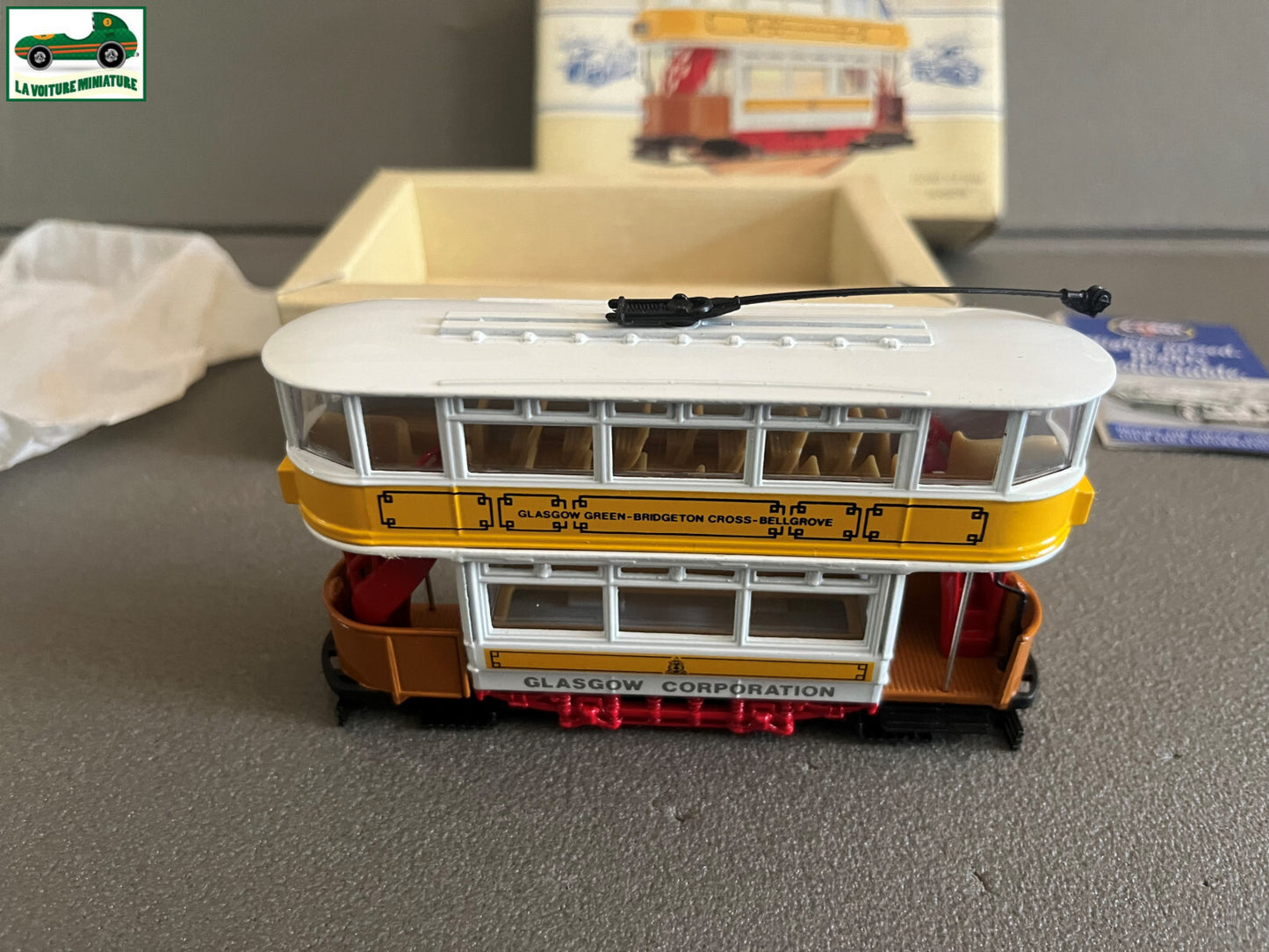 Voiture miniature Bus Tramway Closed Top Tram Glasgow Corgi 98152