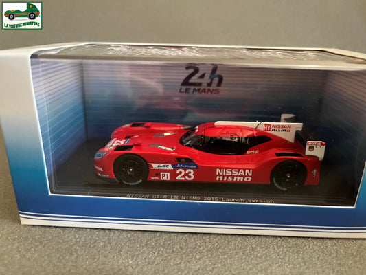 Voiture Miniature Nissan GT-R LM Nismo Launch Version 2015 Ebbro Le Mans 1/43