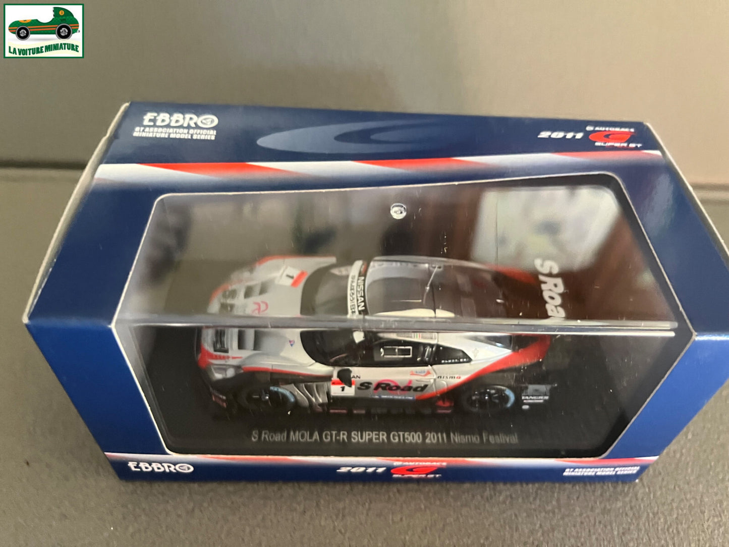 Voiture Miniature S Road Mola GT-R Super GT500 2011 Nismo Festival Ebbro 1/43