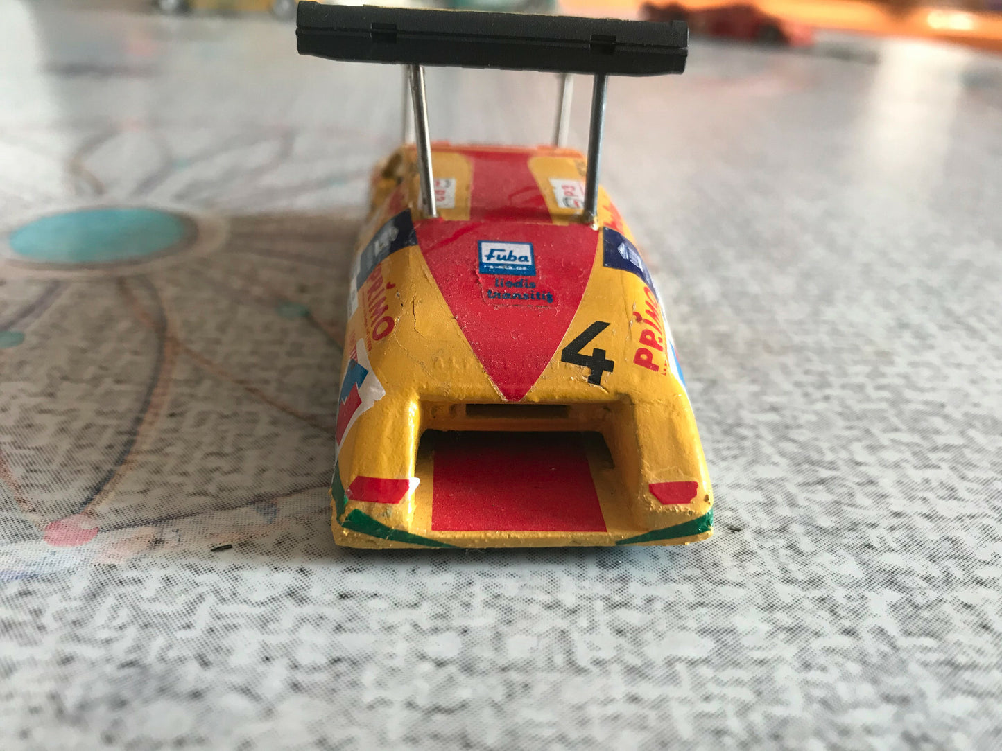 Voiture miniature modifiée course Base Renault Clio Facom Elf Le Mans au 1/43