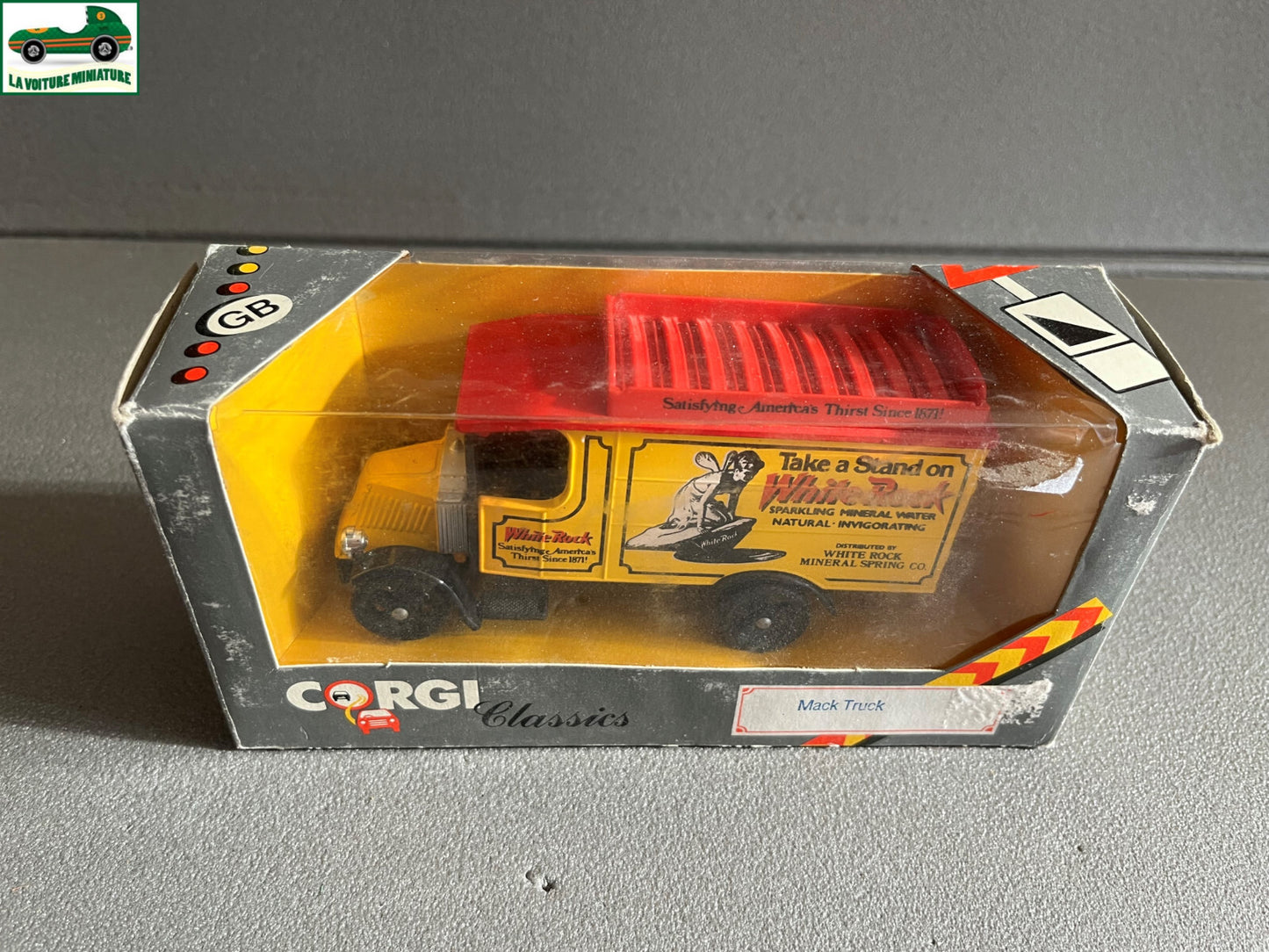 Voiture Miniature Corgi Mack Truck White Rock 1/43 1/50