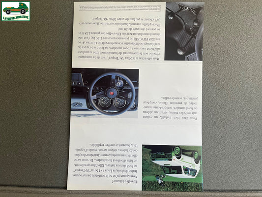 Ancien Dépliant Brochure Documentation Automobile Lada 4x4 Niva St Tropez