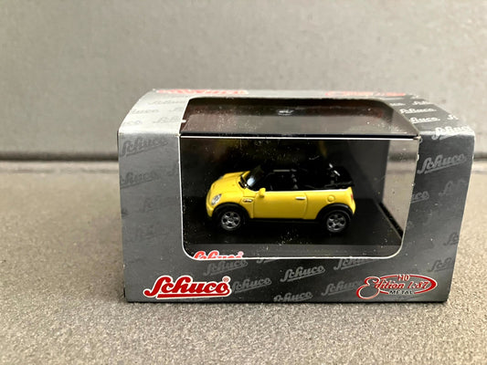 Voiture Miniature Mini Cooper S Cabrio Schuco 1/87 HO