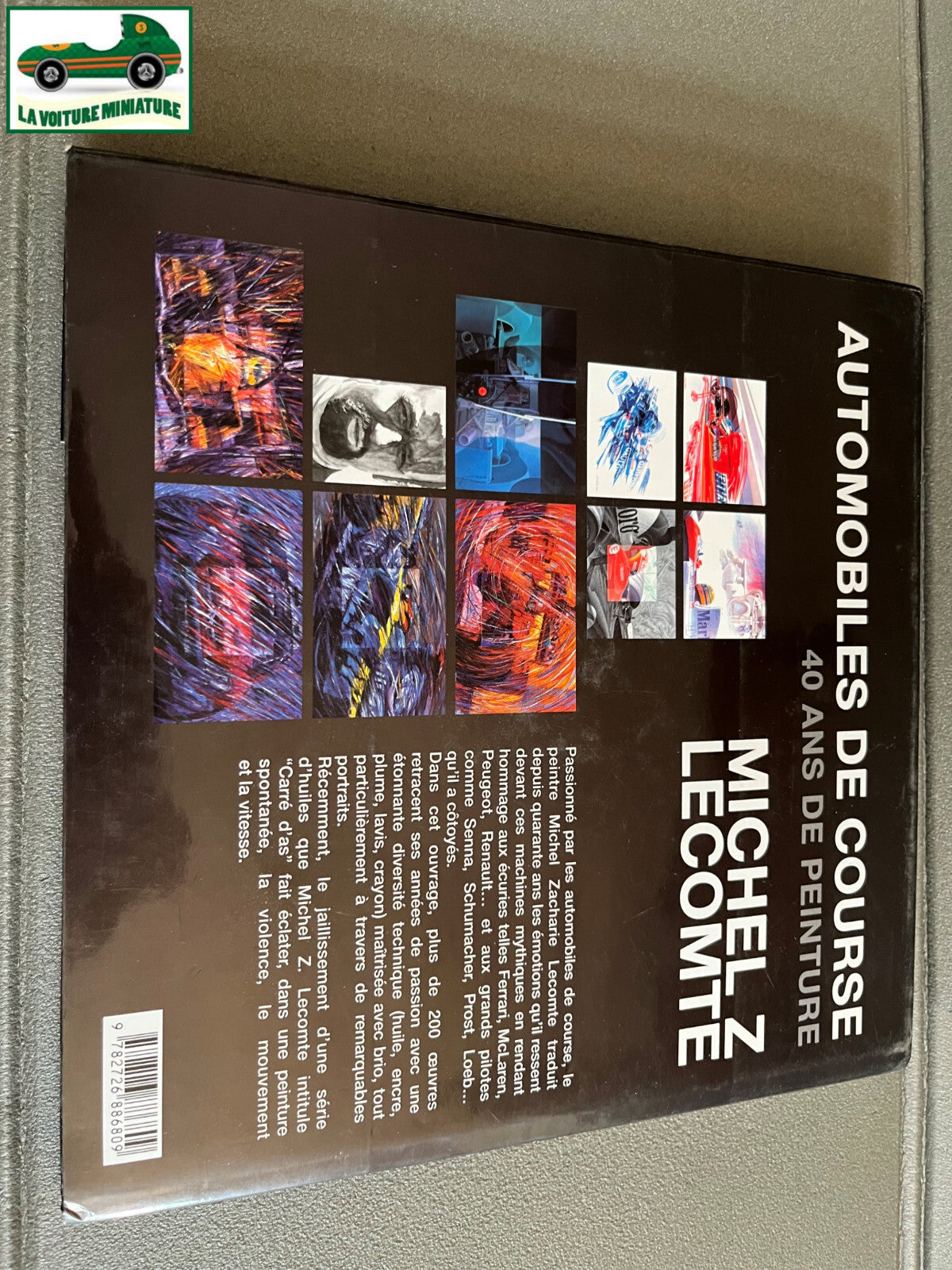 Livre Voiture Automobile Art Automobile de Course 40 Ans de Peinture ETAI