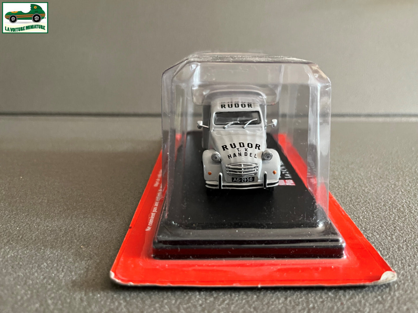 Voiture miniature Citroen 2cv 2 cv AKS 400 Rudor Auto Plus Hachette 1/43