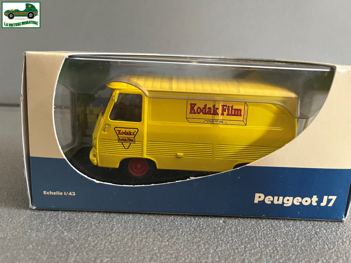 Voiture Miniature Utilitaire Peugeot J7 Kodak Atlas Eligor 1/43