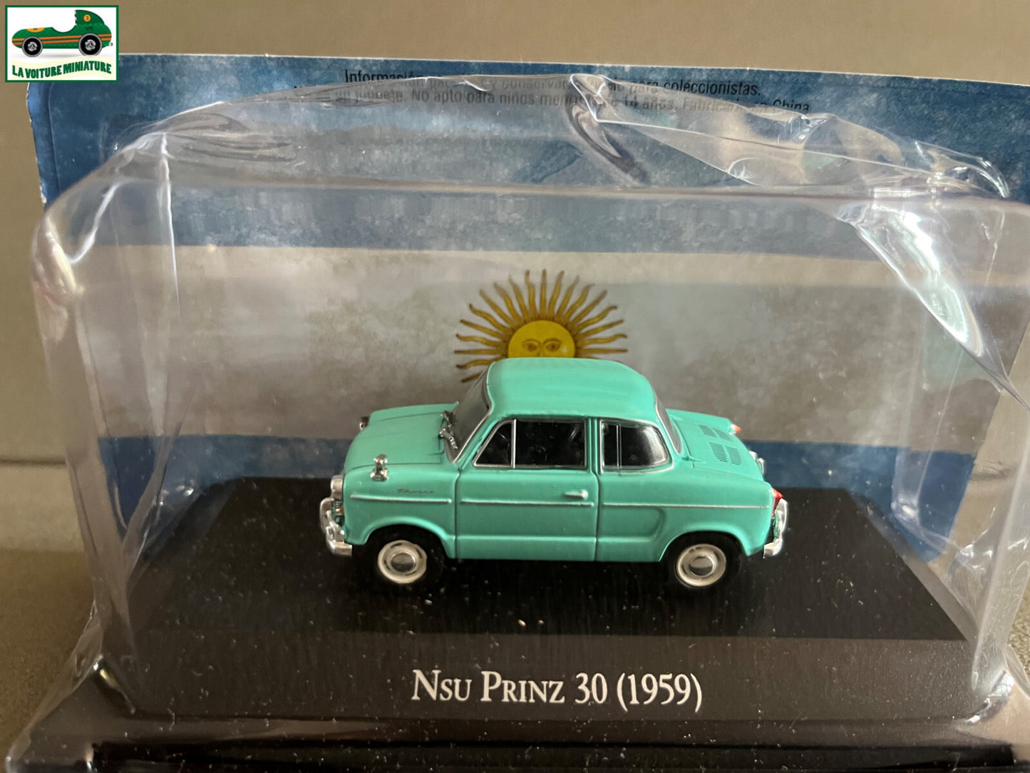 Voiture Miniature NSU Prinz 30 1959 Autos Inolvidables Argentinos 1/43