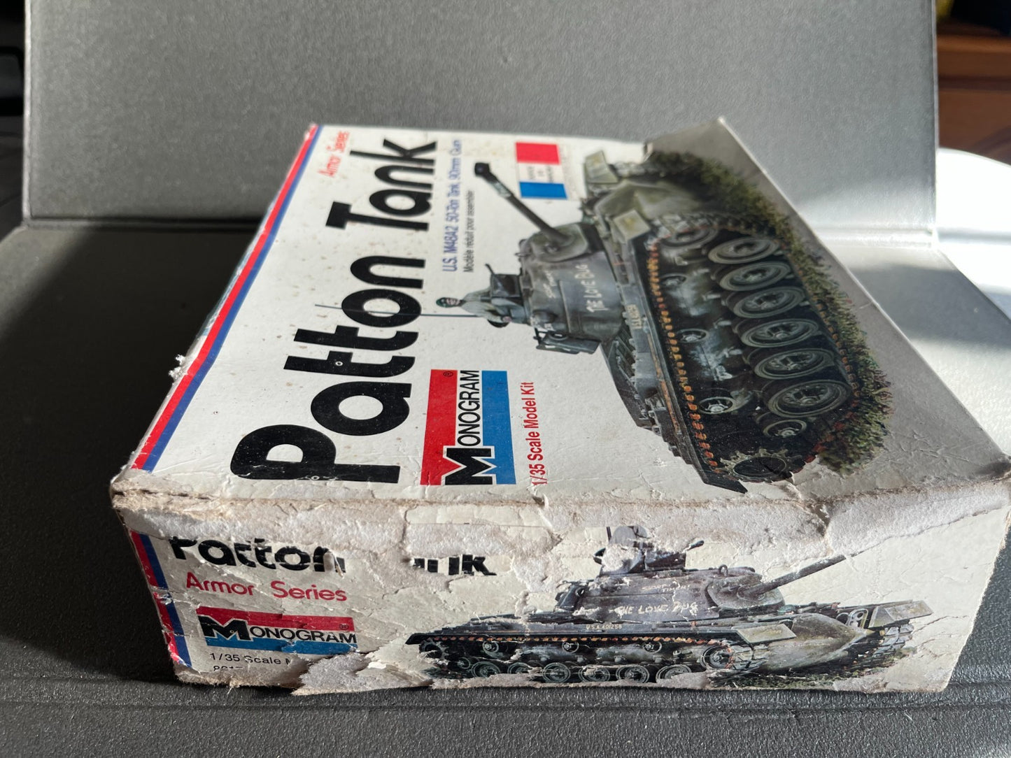 Maquette Militaire Char Tank Patton U.S. M48A2 Monogram 1/32