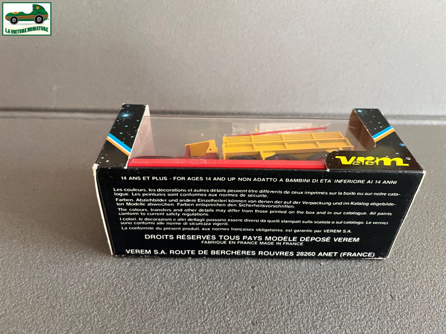 Voiture Miniature Camion GMC 554 Cirque Pinder Verem au 1/43
