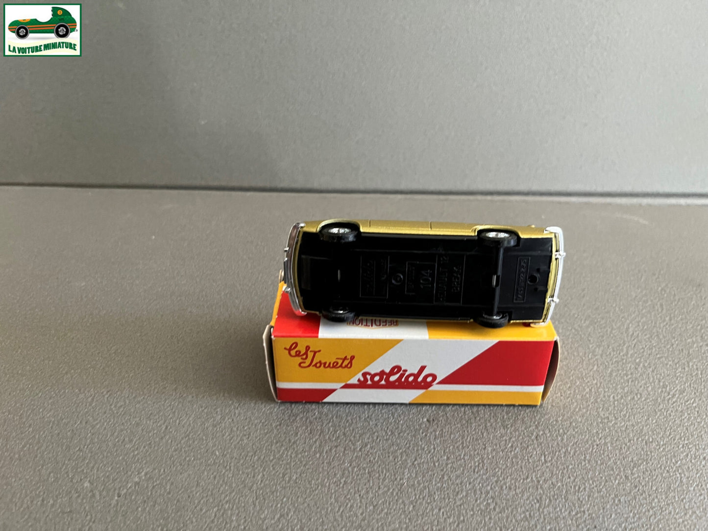 Voiture Miniature Renault 12 Break 1972 Solido Hachette 1/43