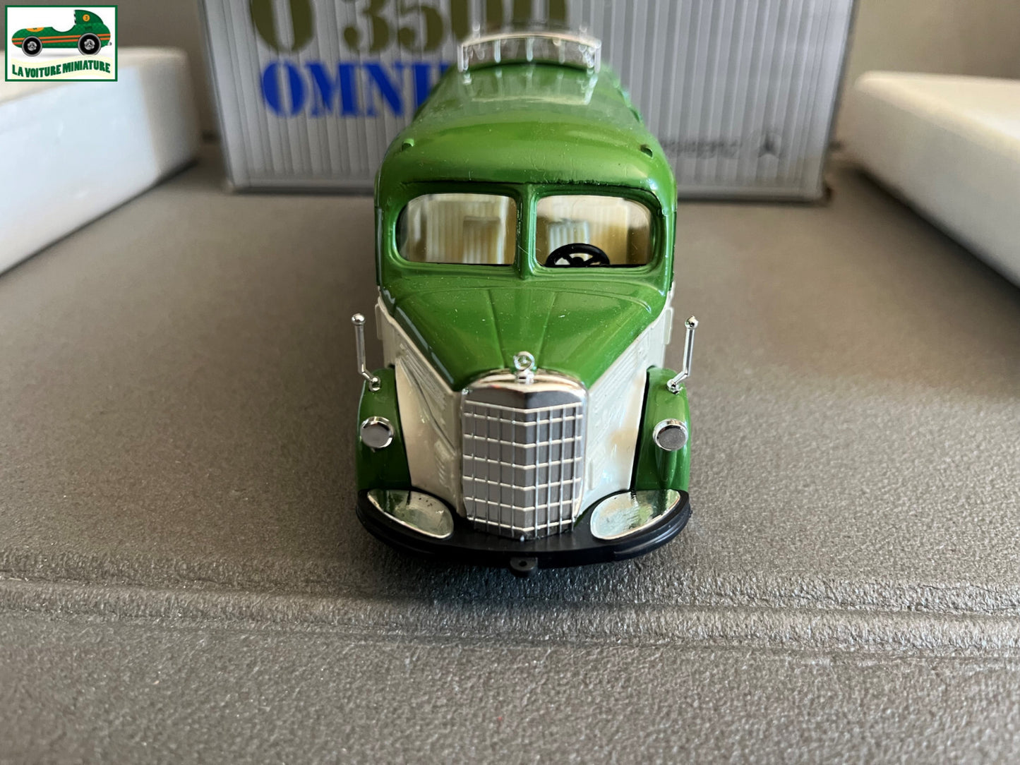 Ancienne Miniature Voiture Autobus Bus O3500 Omnibus Mercedes NZG 1/40 Défaut