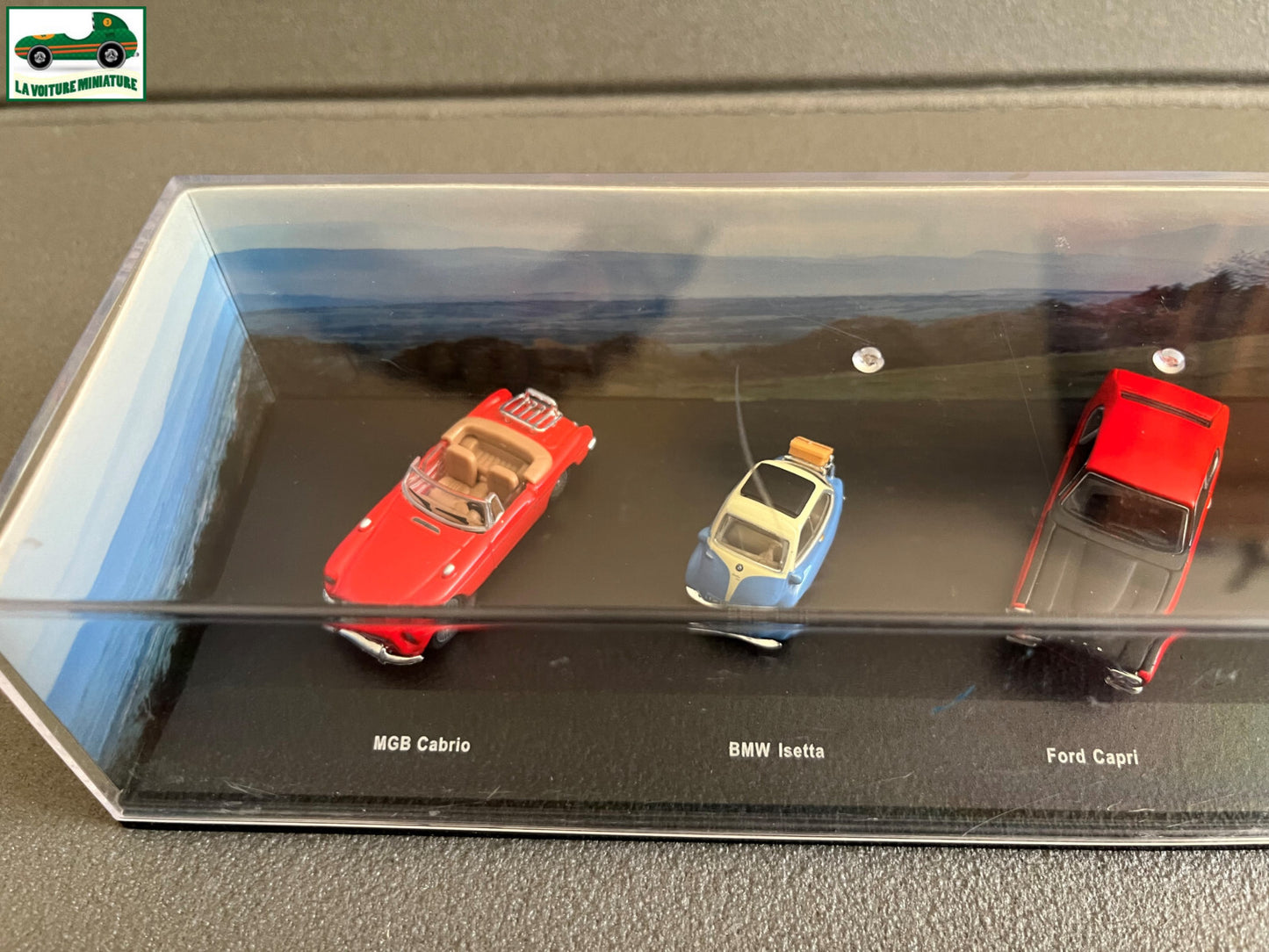 Voiture miniature Coffret Schuco MGB BMW Isetta Ford Morgan au 1/72