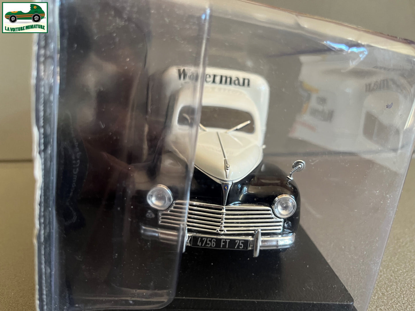 Voiture miniature Peugeot 203 1957 Encre Waterman Test Hachette 1/24