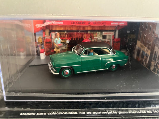 Voiture Miniature Simca Aronde Aronde Grand Large Etape 23 Route Bleue RN7 1/43