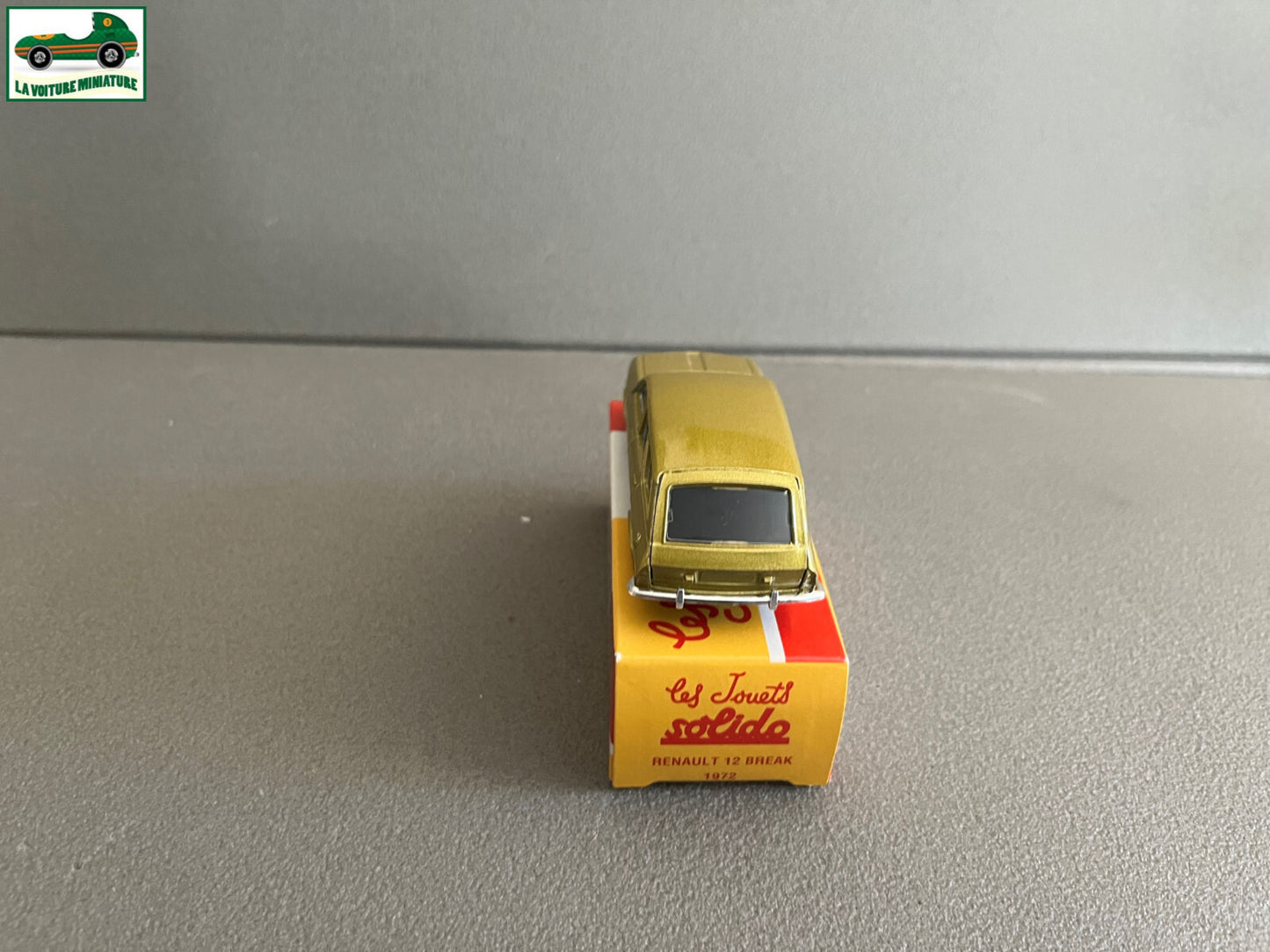 Voiture Miniature Renault 12 Break 1972 Solido Hachette 1/43