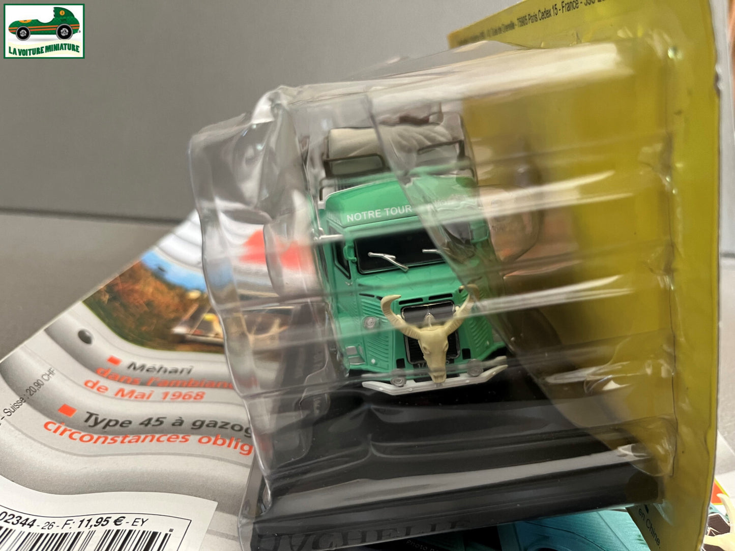 Voiture miniature Camion Citroen Type HY DI Perkins 1964 aventuriers au 1/43