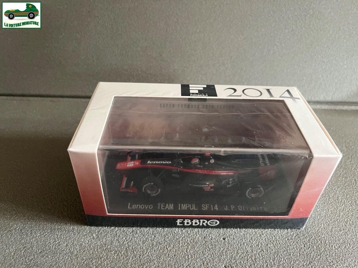 Voiture Miniature Lenovo Team Impul SF14 Formula 2014 F1 Ebbro au 1/43