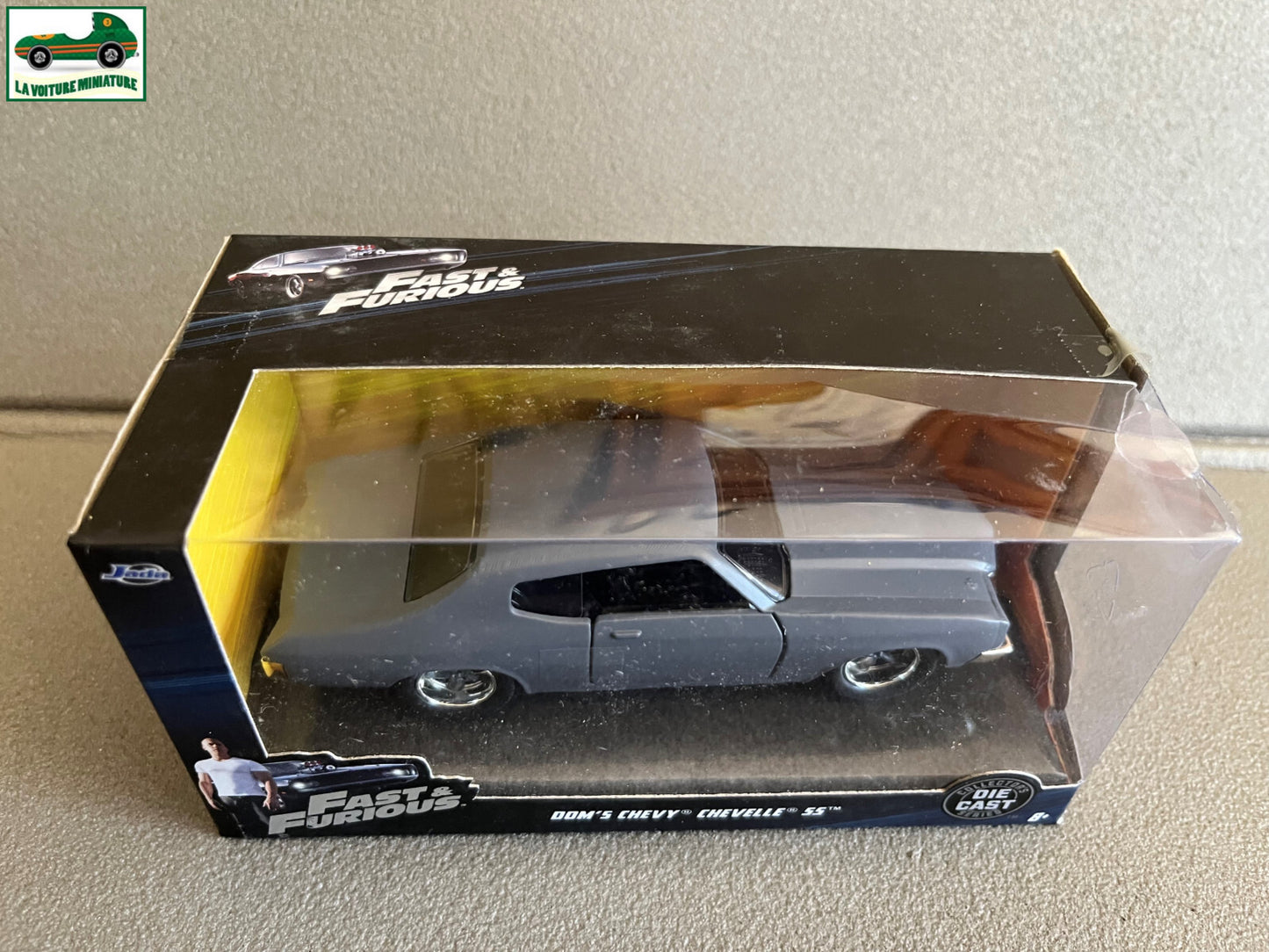 Voiture miniature Fast and Furious Dom's Chevy Chevelle SS Jada 1/32