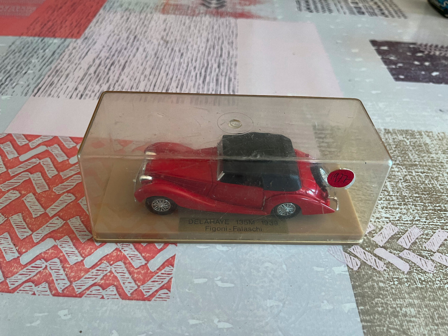 Voiture Miniature Delahaye 135M 1939 Figoni Falaschi Solido au 1/43