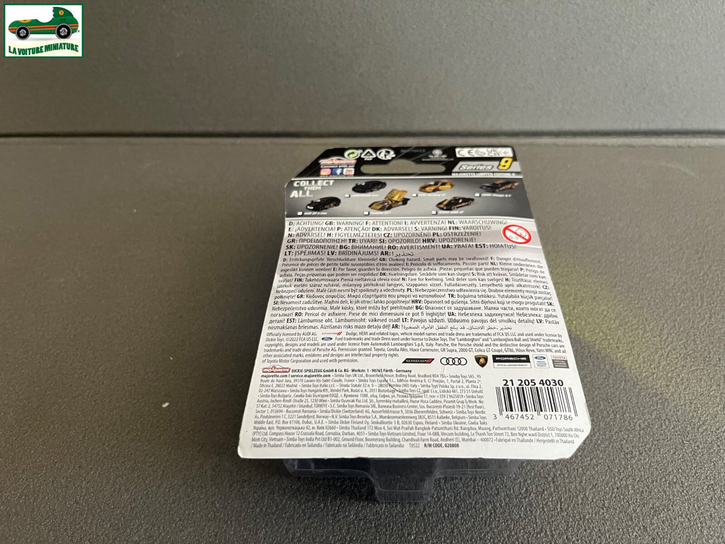 Voiture miniature Audi Q4 e-tron Serie 9 Limited Majorette 1/60 1/64
