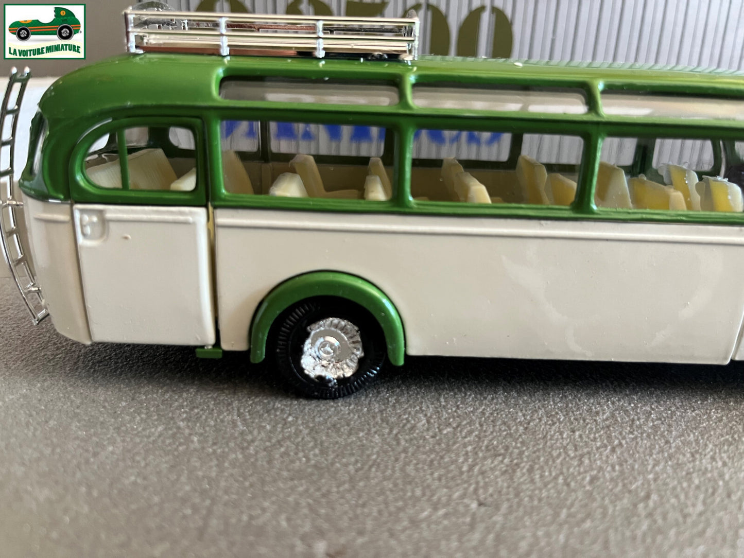 Ancienne Miniature Voiture Autobus Bus O3500 Omnibus Mercedes NZG 1/40 Défaut
