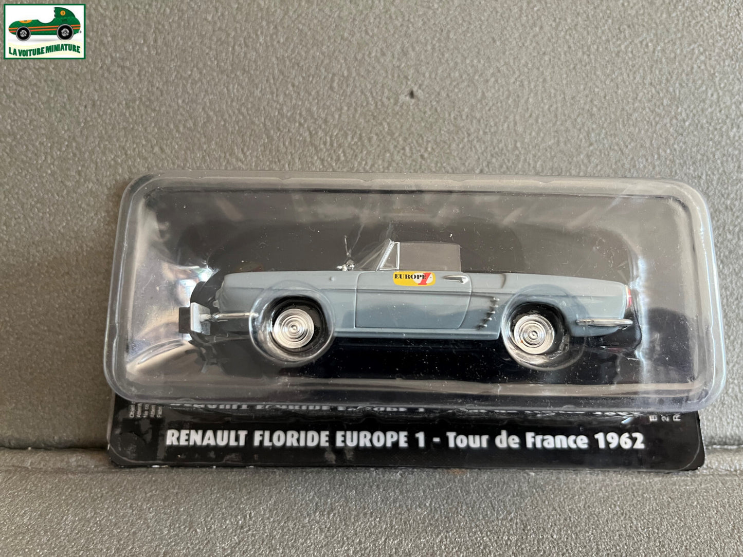 Voiture Miniature Renault Floride Europe 1 1962 Tour de France Vélo Norev 1/43