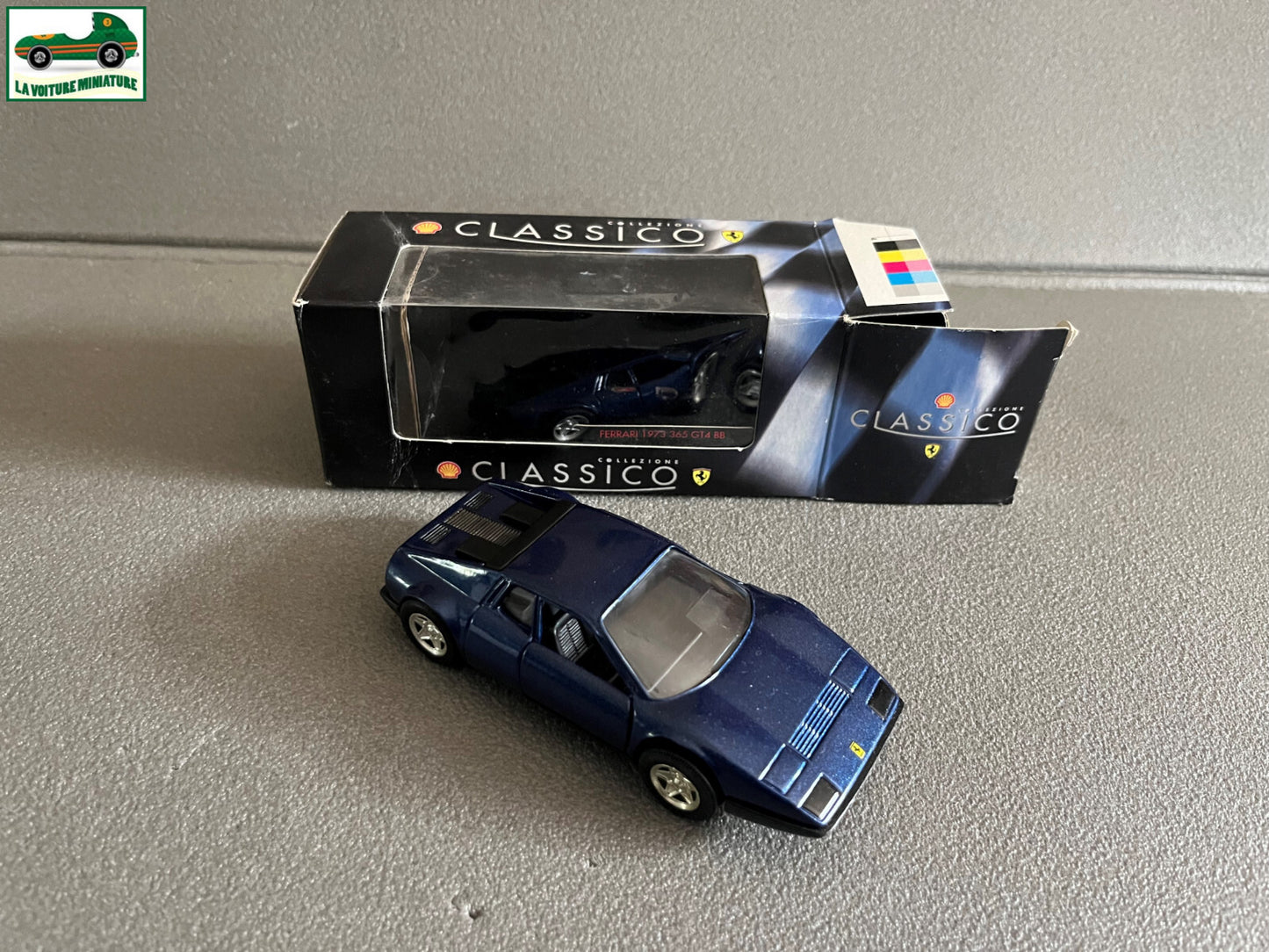 Voiture Miniature Ferrari 1973 365 GT4 BB Collection Shell 1/40 1/38