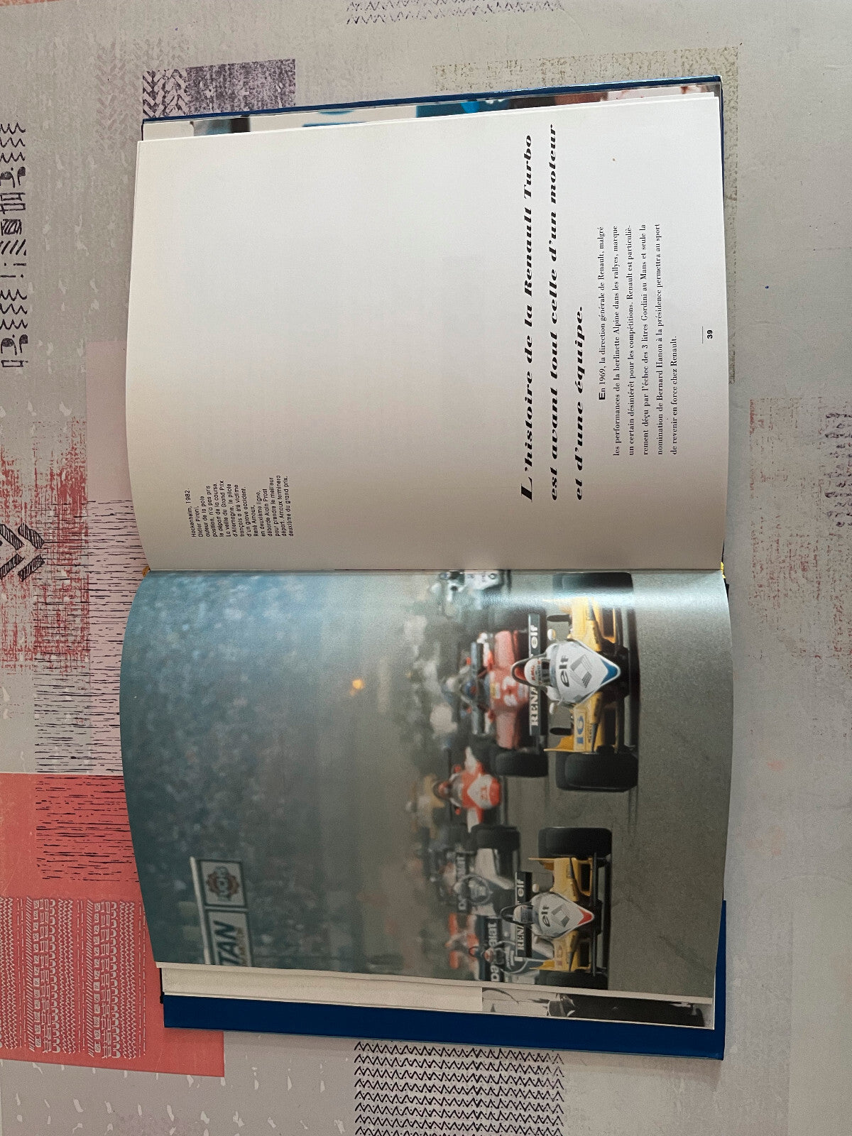 Livre Voiture Automobile Histoire Officielle Du Champion du Monde Renault 1992