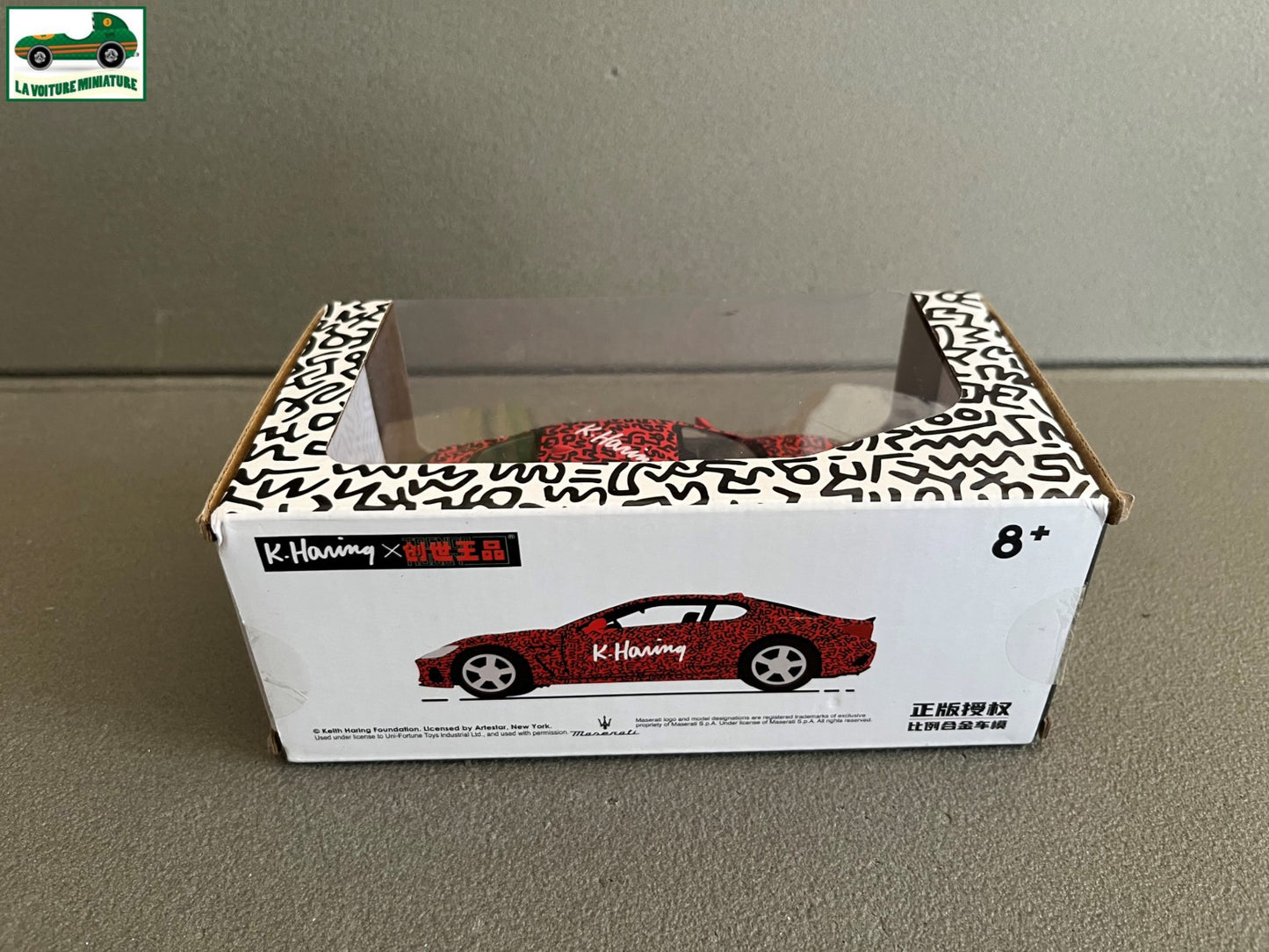 Voiture Miniature Maserati GranTurismo MC Haring au 1/36