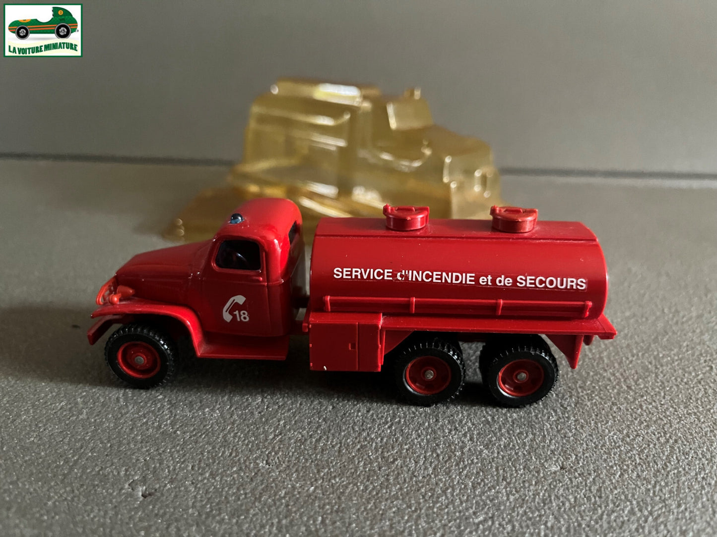 Voiture Miniature GMC Citerne Pompiers Solido au 1/50
