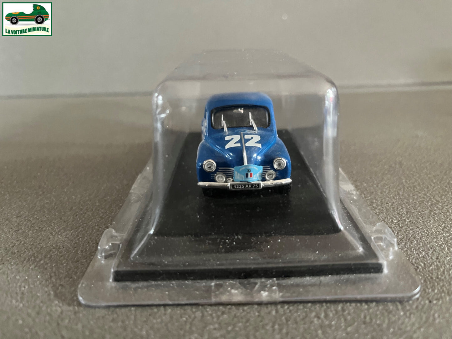 Voiture Miniature Renault 4CV Coupe des Alpes 1954 Eligor au 1/43