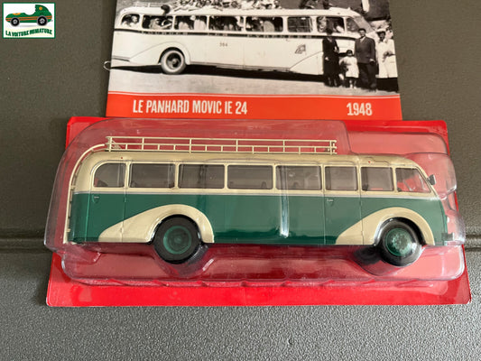 Voiture miniature Panhard Movic IE 24 1948 1/43 Autobus Autocars du Monde