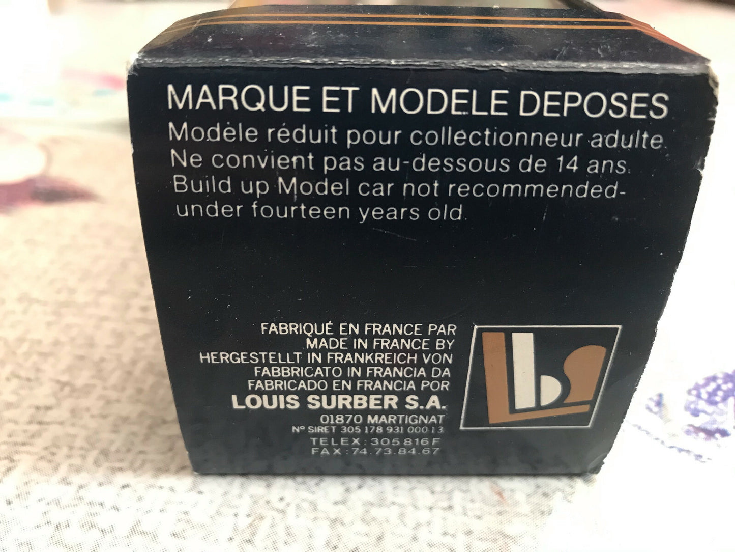 Voiture Miniature Panhard Dynamic Berline 1937 Eligor LBS France 1006 1/43