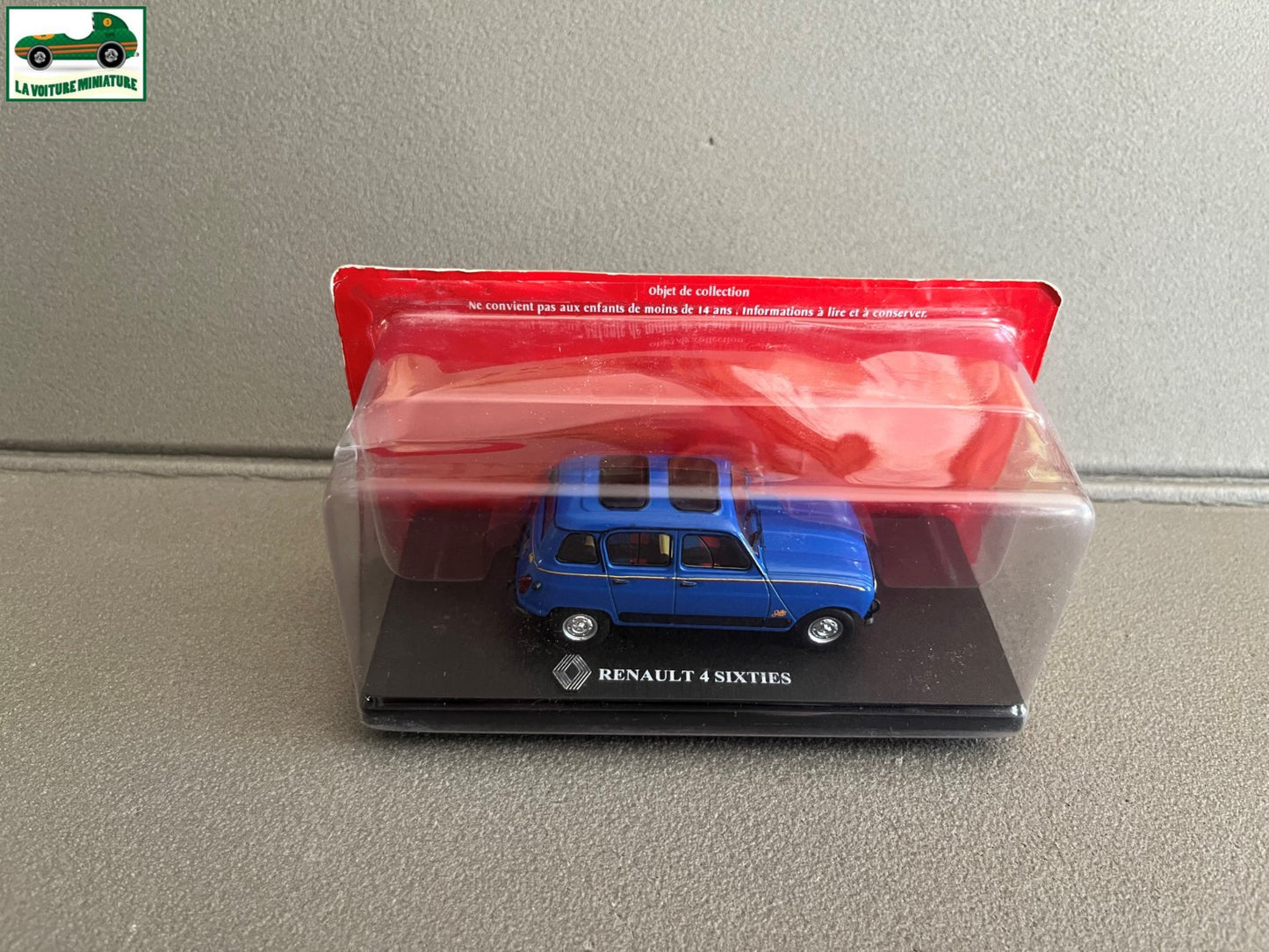Voiture miniature Passion Renault 4 4L R4 Sixties Hachette au 1/43