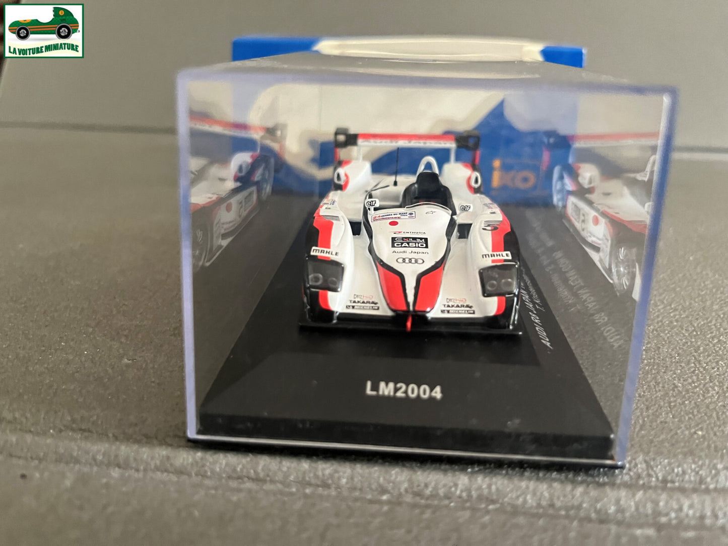 Voiture Miniature Audi R8 Japan Team GOH Winner Le Mans 2004 Ixo au 1/43