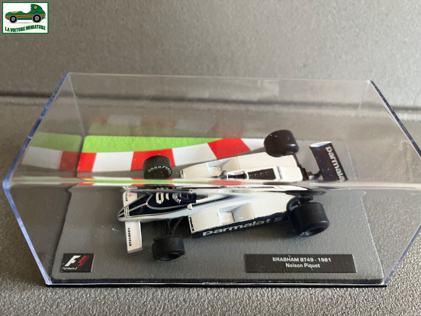 Voiture miniature Formule 1 F1 Brabham BT49 1981 Piquet au 1/43