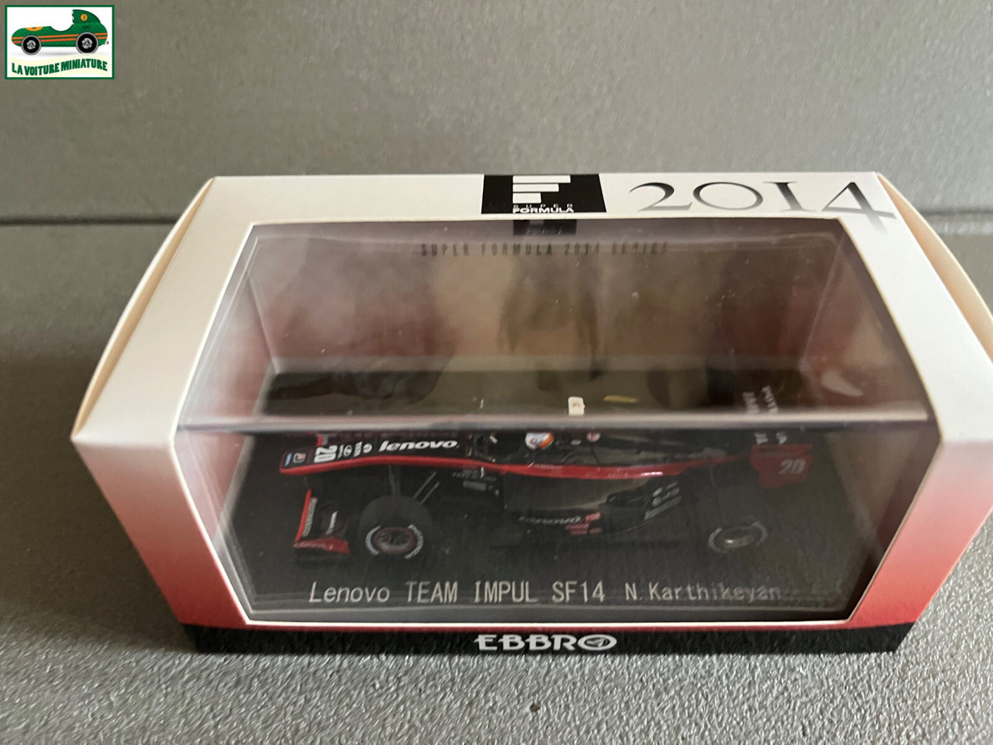 Voiture Miniature Lenovo Team Impul SF14 Formula 2014 F1 Ebbro au 1/43