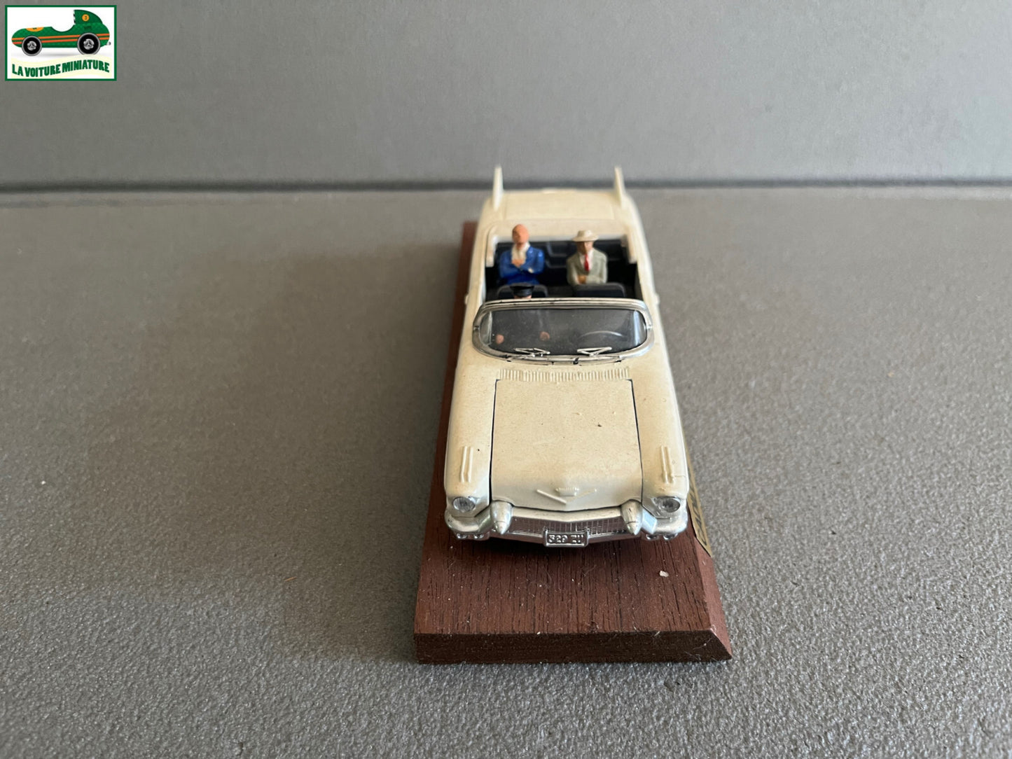 Ancienne Miniature Voiture Cadillac Eldorado Eisenhower 1957 Solido Bois 1/43