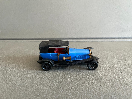 Voiture Miniature Ancien Plastique Bentley Le Mans 1927 Huilor Clé