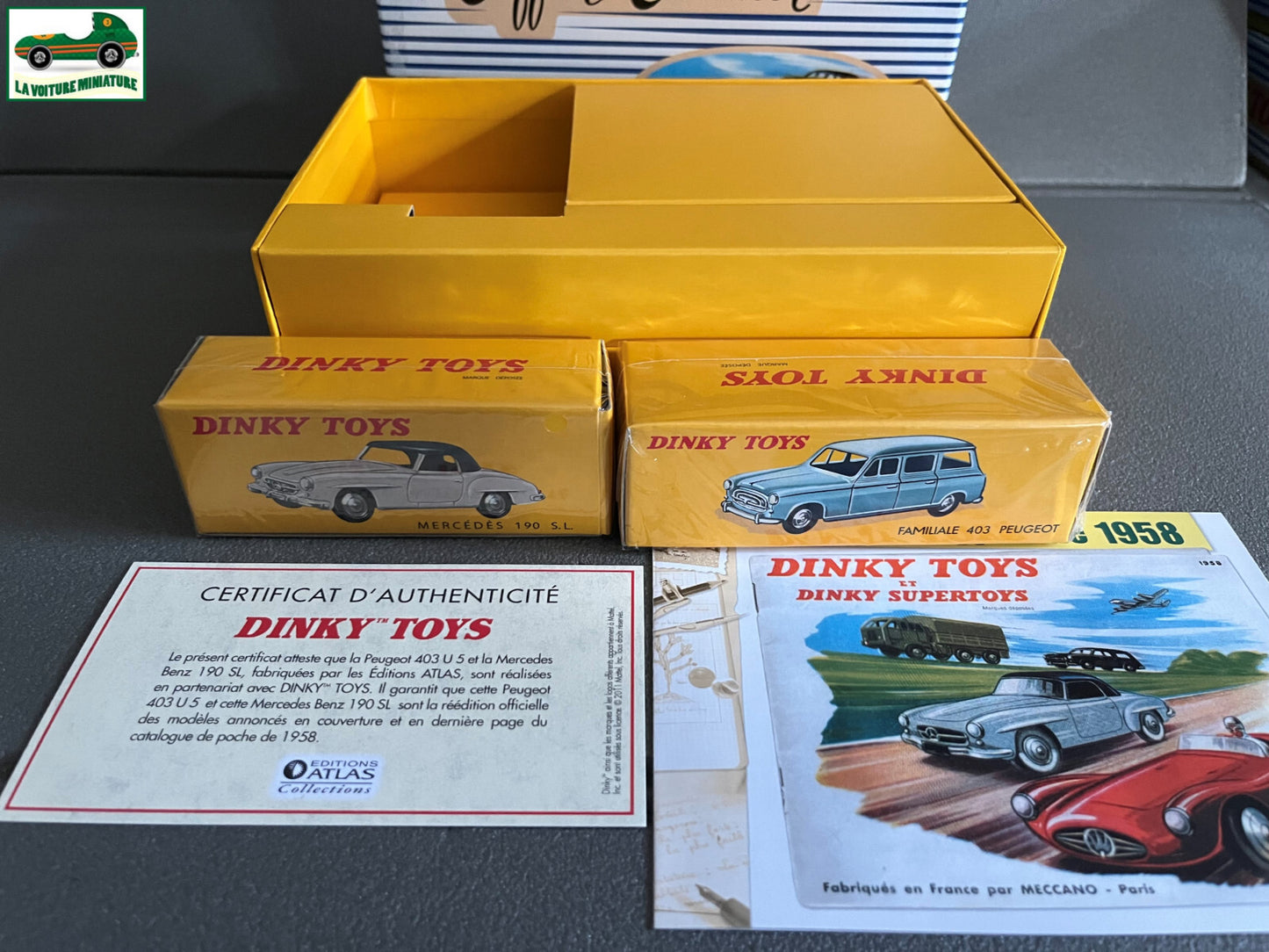 Voiture miniature Coffret Les Prototypes de 1958 Dinky Toys Atlas